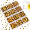 image6736pcs Hotfix Rhinestones FlatbackRoyal Blue Rhinestones for Crafts Clothes Mixed 5 Sizes Hotfix Crystals with Tweezers and Wax Pencil Kit SS6SS30SapphireTopaz