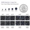 image6736pcs Hotfix Rhinestones FlatbackRoyal Blue Rhinestones for Crafts Clothes Mixed 5 Sizes Hotfix Crystals with Tweezers and Wax Pencil Kit SS6SS30SapphireMontana
