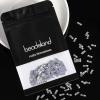 imageBeadsland 144pcs Hotfix Rectangle Rhinestones Flat Back Rhinestones Glass Flatback Crystal Shaped Gems 38mm