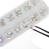 imageBeadsland 5280 Pieces Nail Art Rhinestones With 120 Pieces Multi Shape Glass Crystal KitFlatback Rhinestones For Nail ArtCrystal Rhinestones For Nails Set Mix 12 Colors and 6 Sizes Set 05