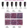 imageBeadsland 7200pcs Flatback RhinestonesOrange Rhinestone Nail Gems Round Crystal Rhinestones for CraftsMixed 6 Sizes with Wax Pencil Kit SS3SS10HyacinthOrangeLight Siam AB