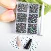 imageBeadsland 7200pcs Flatback RhinestonesOrange Rhinestone Nail Gems Round Crystal Rhinestones for CraftsMixed 6 Sizes with Wax Pencil Kit SS3SS10HyacinthOrangeGreen Volcano