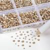 imageBeadsland 7200pcs Flatback RhinestonesOrange Rhinestone Nail Gems Round Crystal Rhinestones for CraftsMixed 6 Sizes with Wax Pencil Kit SS3SS10HyacinthOrangeGolden Shadow