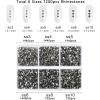 imageBeadsland 7200pcs Flatback RhinestonesOrange Rhinestone Nail Gems Round Crystal Rhinestones for CraftsMixed 6 Sizes with Wax Pencil Kit SS3SS10HyacinthOrangeBlack Diamond
