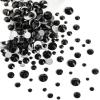 imageBeadsland Rhinestones for Makeup8 Sizes 2500pcs Red Flatback Rhinestones Eye Gems for Nails Crafts with Tweezers and Wax PencilSiamSS4SS30Black