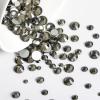 imageBeadsland Rhinestones for Makeup8 Sizes 2500pcs Red Flatback Rhinestones Eye Gems for Nails Crafts with Tweezers and Wax PencilSiamSS4SS30Black Diamond