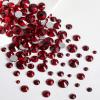 imageBeadsland Rhinestones for Makeup8 Sizes 2500pcs Red Flatback Rhinestones Eye Gems for Nails Crafts with Tweezers and Wax PencilSiamSS4SS30Dark Siam