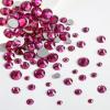 imageBeadsland Rhinestones for Makeup8 Sizes 2500pcs Red Flatback Rhinestones Eye Gems for Nails Crafts with Tweezers and Wax PencilSiamSS4SS30Fuchsia