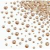 imageBeadsland Rhinestones for Makeup8 Sizes 2500pcs Red Flatback Rhinestones Eye Gems for Nails Crafts with Tweezers and Wax PencilSiamSS4SS30Golden Shadow