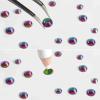 imageBeadsland Rhinestones for Makeup8 Sizes 2500pcs Red Flatback Rhinestones Eye Gems for Nails Crafts with Tweezers and Wax PencilSiamSS4SS30Green Volcano