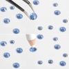imageBeadsland Rhinestones for Makeup8 Sizes 2500pcs Red Flatback Rhinestones Eye Gems for Nails Crafts with Tweezers and Wax PencilSiamSS4SS30Light Sapphire