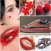 imageBeadsland Rhinestones for Makeup8 Sizes 2500pcs Red Flatback Rhinestones Eye Gems for Nails Crafts with Tweezers and Wax PencilSiamSS4SS30Light Siam
