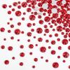 imageBeadsland Rhinestones for Makeup8 Sizes 2500pcs Red Flatback Rhinestones Eye Gems for Nails Crafts with Tweezers and Wax PencilSiamSS4SS30Light Siam