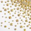 imageBeadsland Rhinestones for Makeup8 Sizes 2500pcs Red Flatback Rhinestones Eye Gems for Nails Crafts with Tweezers and Wax PencilSiamSS4SS30Metal Sunlight