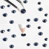 imageBeadsland Rhinestones for Makeup8 Sizes 2500pcs Red Flatback Rhinestones Eye Gems for Nails Crafts with Tweezers and Wax PencilSiamSS4SS30Montana