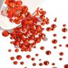 imageBeadsland Rhinestones for Makeup8 Sizes 2500pcs Red Flatback Rhinestones Eye Gems for Nails Crafts with Tweezers and Wax PencilSiamSS4SS30Orange