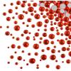 imageBeadsland Rhinestones for Makeup8 Sizes 2500pcs Red Flatback Rhinestones Eye Gems for Nails Crafts with Tweezers and Wax PencilSiamSS4SS30Orange