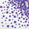 imageBeadsland Rhinestones for Makeup8 Sizes 2500pcs Red Flatback Rhinestones Eye Gems for Nails Crafts with Tweezers and Wax PencilSiamSS4SS30Purple Velvet