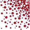 imageBeadsland Rhinestones for Makeup8 Sizes 2500pcs Red Flatback Rhinestones Eye Gems for Nails Crafts with Tweezers and Wax PencilSiamSS4SS30Siam