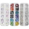 imageBeadsland 5280 Pieces Nail Art Rhinestones With 120 Pieces Multi Shape Glass Crystal KitFlatback Rhinestones For Nail ArtCrystal Rhinestones For Nails Set Mix 12 Colors and 6 Sizes Set 05