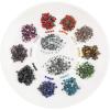 imageBeadsland Crystal Hotfix RhinestoneMachine Cut Stone with 12 ColorsTotal 17280pcsMixPro SS103mm