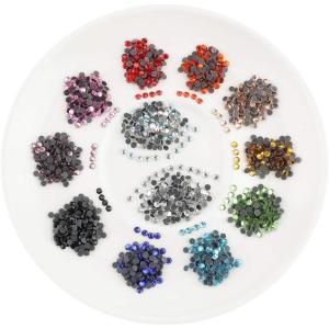 imageBeadsland Crystal Hotfix RhinestoneMachine Cut Stone with 12 ColorsTotal 17280pcsMixPro SS103mm