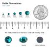 image6000PCS Hotfix Rhinestones Bulk Clear Rhinestones for Crafts ClothesHotfix Crystals DIY Decoration SS10 2729mmBlue Zircon