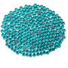 image6000PCS Hotfix Rhinestones Bulk Clear Rhinestones for Crafts ClothesHotfix Crystals DIY Decoration SS10 2729mmBlue Zircon