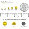 image6000PCS Hotfix Rhinestones Bulk Clear Rhinestones for Crafts ClothesHotfix Crystals DIY Decoration SS10 2729mmLemon Yellow