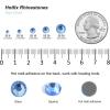 image6000PCS Hotfix Rhinestones Bulk Clear Rhinestones for Crafts ClothesHotfix Crystals DIY Decoration SS10 2729mmLight Sapphire