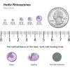 image6000PCS Hotfix Rhinestones Bulk Clear Rhinestones for Crafts ClothesHotfix Crystals DIY Decoration SS10 2729mmViolet