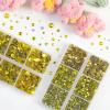 imageBEADSLAND Hotfix Rhinestones 6080PCS Clear Rhinestones for Clothes Crafts Mixed 6 Sizes with Wax Pencil and Tweezers Kit SS6SS30 CrystalCitrine