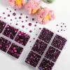 imageBEADSLAND Hotfix Rhinestones 6080PCS Clear Rhinestones for Clothes Crafts Mixed 6 Sizes with Wax Pencil and Tweezers Kit SS6SS30 CrystalFuchsia
