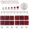 imageBEADSLAND Hotfix Rhinestones 6080PCS Clear Rhinestones for Clothes Crafts Mixed 6 Sizes with Wax Pencil and Tweezers Kit SS6SS30 CrystalLight Siam