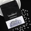 imageBeadsland 144pcs Hotfix Heart Rhinestones Flat Back Heart Rhinestones Glass Flatback Crystal Shaped Gems 56mm