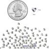 imageBeadsland 144pcs Hotfix Heart Rhinestones Flat Back Heart Rhinestones Glass Flatback Crystal Shaped Gems 56mm