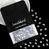 imageBeadsland 144pcs Hotfix Oval Crystal Shaped Rhinestones Flatback Glass Crystal Gems 68mm