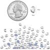 imageBeadsland 144pcs Hotfix Oval Crystal Shaped Rhinestones Flatback Glass Crystal Gems 68mm