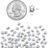 imageBeadsland 144pcs Hotfix Rectangle Rhinestones Flat Back Octagon Rhinestones Glass Flatback Crystal Shaped Gems68mm