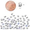 imageBeadsland 144pcs Hotfix Rectangle Rhinestones Flat Back Octagon Rhinestones Glass Flatback Crystal Shaped Gems68mm