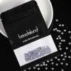 imageBeadsland 144pcs Hotfix Square Rhinestones Flat Back Round Corner Square Rhinestones Glass Flatback Crystal Shaped Gems 44mm