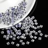 imageBeadsland 144pcs Hotfix Square Rhinestones Flat Back Round Corner Square Rhinestones Glass Flatback Crystal Shaped Gems 44mm