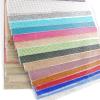 imageBeadsland 240X400mm Crystal Rhinestone Trim Hotfix Strass Crystal Mesh Banding Bridal Beaded Applique in Sheet for Dresses with 2mm Rhinestones LtColTopazCrystal
