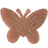 imageBeadsland 240X400mm Crystal Rhinestone Trim Hotfix Strass Crystal Mesh Banding Bridal Beaded Applique in Sheet for Dresses with 2mm Rhinestones LtColTopazLtColTopaz