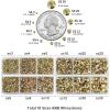 imageBeadsland 8300PCS Flatback Rhinestones AB Crystal Rhinestone Round Crystal Rhinestones for Crafts Mixed 10 Sizes with Wax Pencil and Tweezer Kit SS3SS30 Crystal ABMetal Sunlight