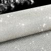 imageBeadsland Bling Rhinestone Sheet Self Adhesive Glitter Crystal Rhinestones Sticker DIY Gifts Car Decoration 1575quot x 945quot CrystalCrystal