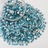 imageBeadsland Flatback Rhinestones Bulk14400pcs AB Crystal Rhinestones for Nails Crafts Clothes DIY Decoration Crystal AB SS10 2729mmAquamarine