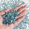 imageBeadsland Flatback Rhinestones Bulk14400pcs AB Crystal Rhinestones for Nails Crafts Clothes DIY Decoration Crystal AB SS10 2729mmAquamarine