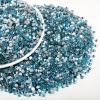 imageBeadsland Flatback Rhinestones Bulk14400pcs AB Crystal Rhinestones for Nails Crafts Clothes DIY Decoration Crystal AB SS10 2729mmAquamarine