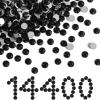 imageBeadsland Flatback Rhinestones Bulk14400pcs AB Crystal Rhinestones for Nails Crafts Clothes DIY Decoration Crystal AB SS10 2729mmBlack